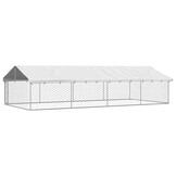 vidaXL Hondenkennel Buiten met Dak | 600x300x150 cm | -40%