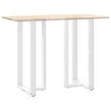 vidaXL Bartafelpoten (2 st.) T-vormig - Staal Wit - 54% Korting!