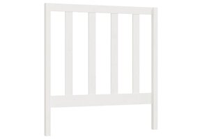 vidaXL Hoofdbord Grenenhout Wit - 49% Korting