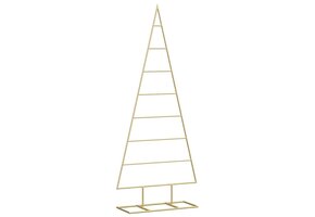 vidaXL Kerstboom Metaal Zwart (125cm) - 35% Korting!