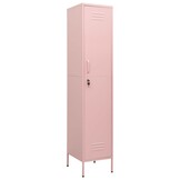 vidaXL Lockerkast Staal Roze - 35x46x180 cm | 35% Korting