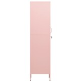vidaXL Lockerkast Staal Roze - 35x46x180 cm | 35% Korting