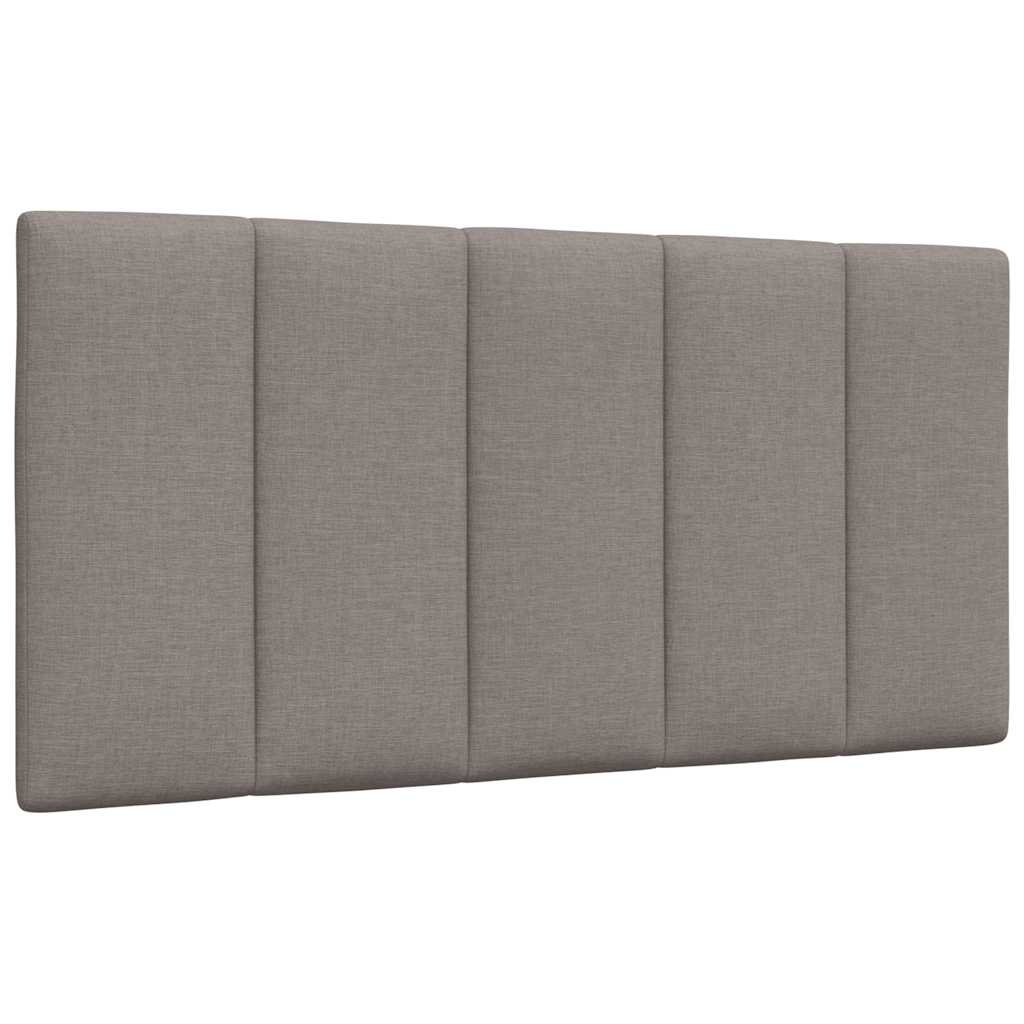 vidaXL Hoofdbordkussen 100 cm Stof Taupe - 35% Korting