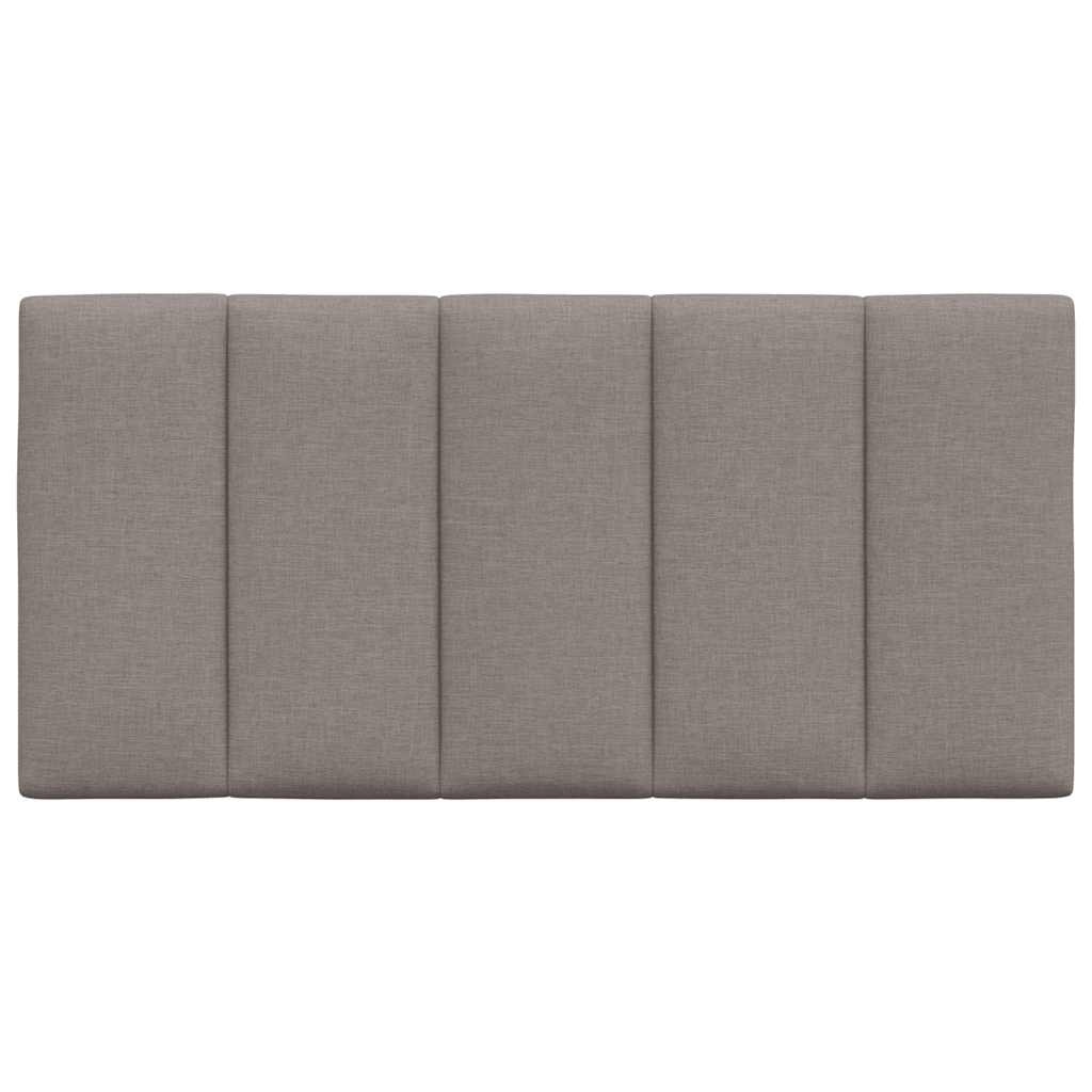 vidaXL Hoofdbordkussen 100 cm Stof Taupe - 35% Korting