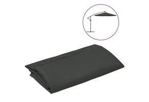 VidaXL Parasoldoek 350cm Antraciet - 59% Korting!