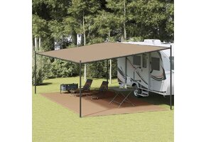 vidaXL Tenttapijt 400x700cm Taupe | 35% Korting