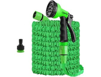 Flexibele Tuinslang Groen 7,5m-60m: 63% Korting!