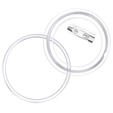 vidaXL Buttons met Spelden 100 st 58mm Acryl - 49% Korting!