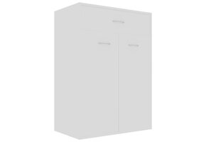 vidaXL Schoenenkast wit - 60x35x84 cm - 55% Korting