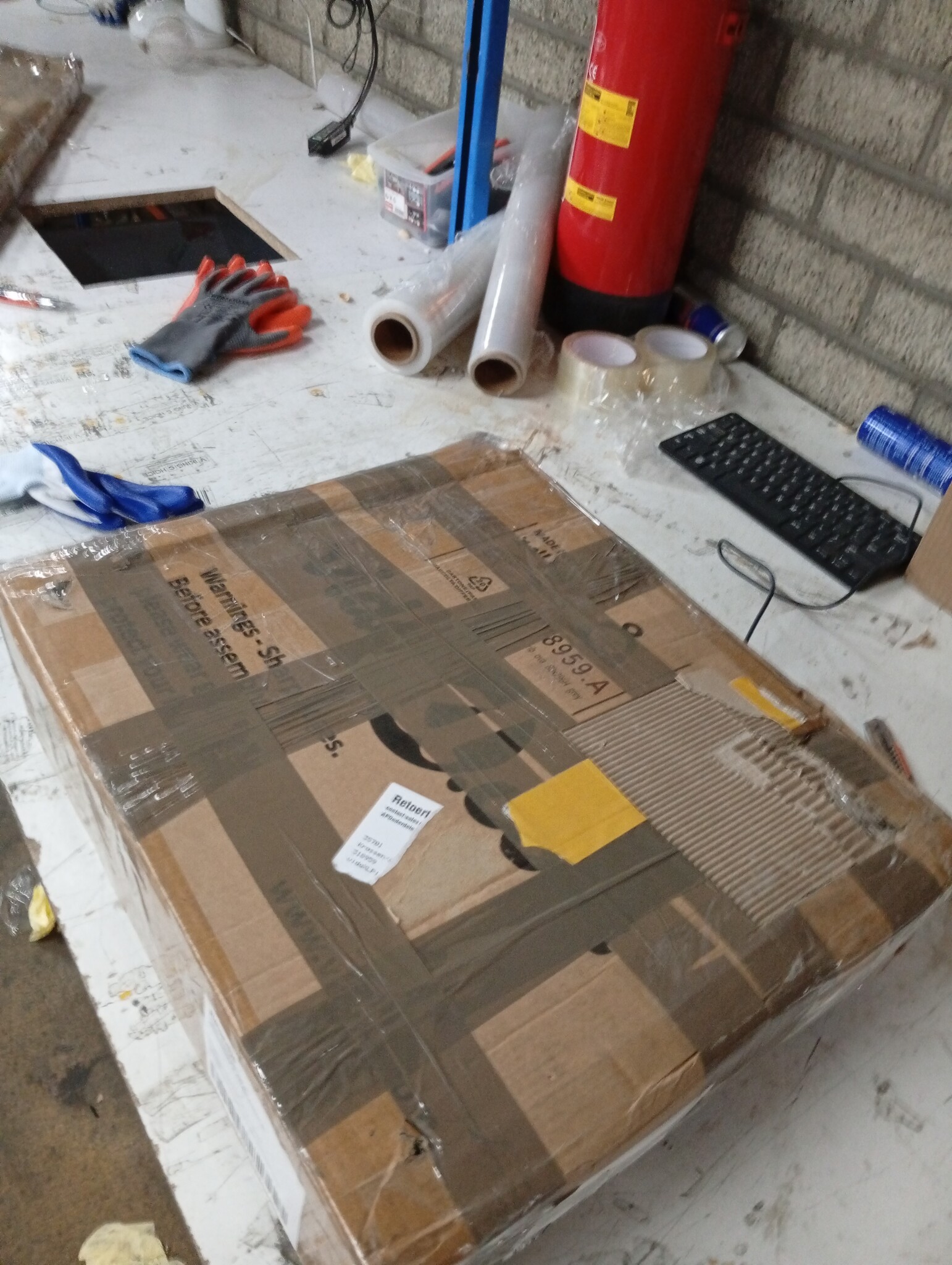 vidaXL Plantenbak Staal Grijs 296x80x68 cm - 68% Korting!