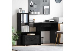 vidaXL Ladenkast Zwart (64% korting!) - Geretourneerd