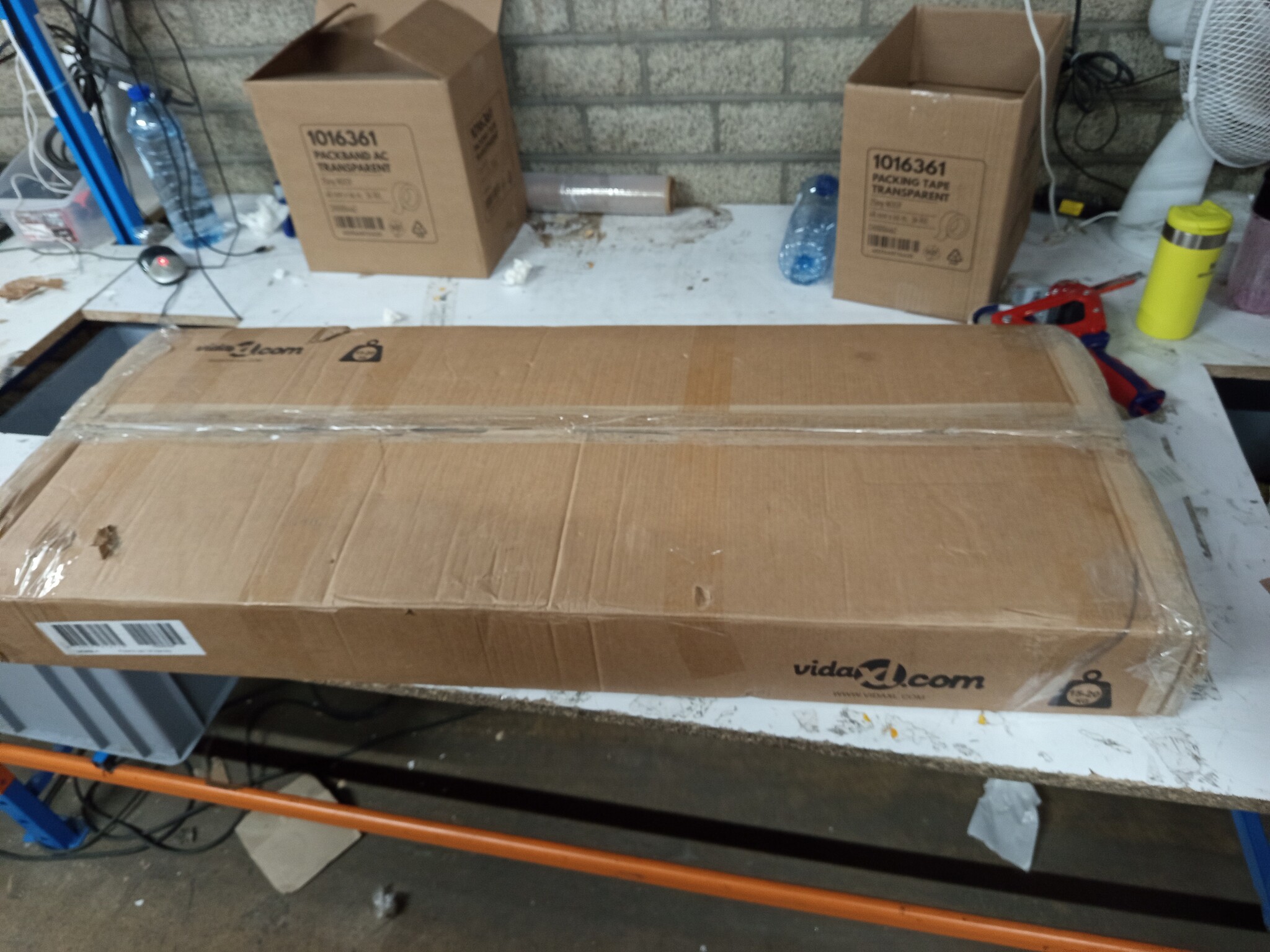 vidaXL TV-meubel HAMAR - 76% Korting! Massief Grenenhout, Honingbruin