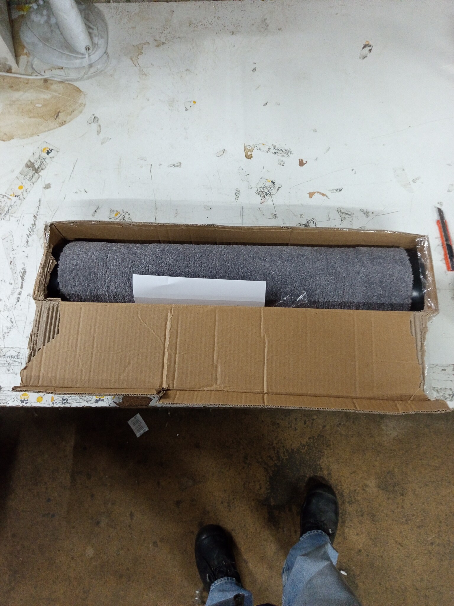 vidaXL Deurmat Grijs 60x180 cm - 55% Korting!