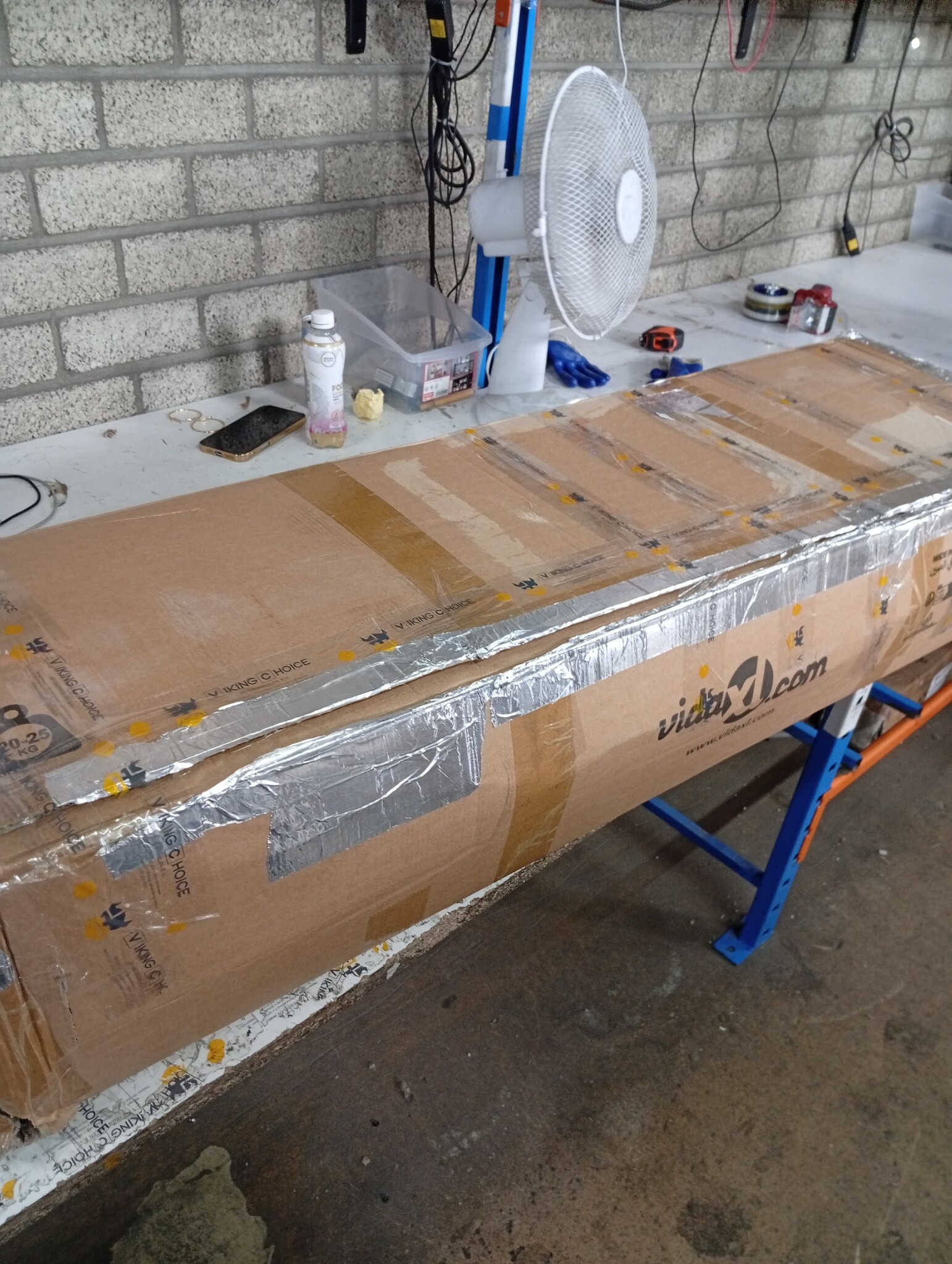 vidaXL Zweefparasol 300x300 cm wit - 67% Korting!