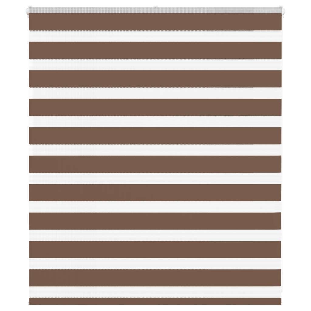 vidaXL Zebra rolgordijn Bruin - 35% Korting!