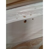 Hoofdeinde met LED - 140cm - Wit - 55% Korting