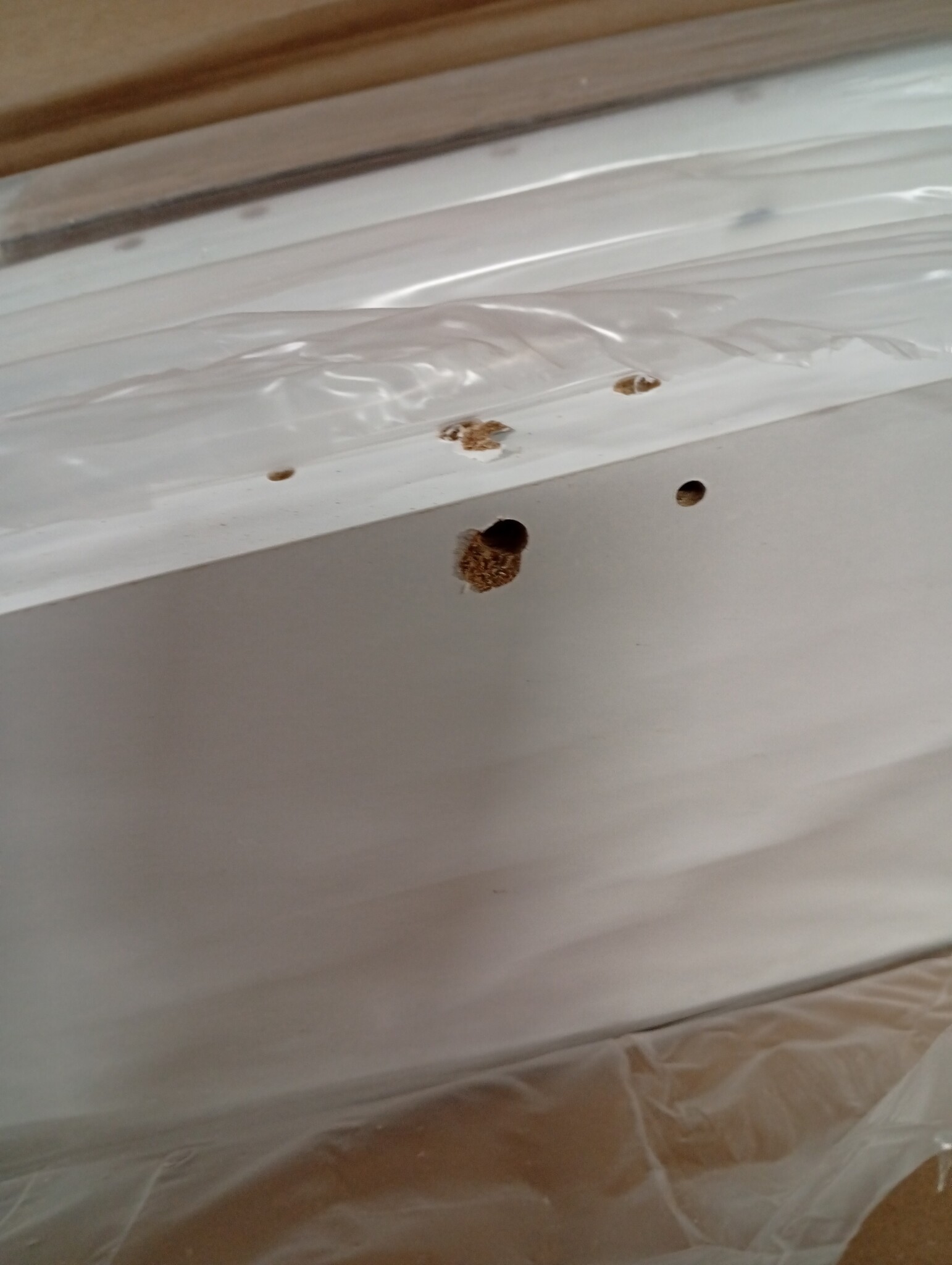 Hoofdeinde met LED - 140cm - Wit - 55% Korting