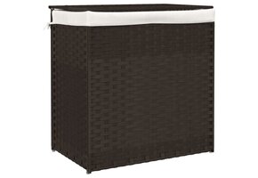 VidaXL Wasmand 2 Vakken (53x35x57cm) - 64% Korting!