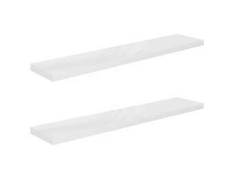 vidaXL Zwevende Wandschappen (2 st.) - 55% Korting