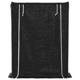 vidaXL Haardhoutrek met regenhoes | 150x40x200cm | 47% Korting