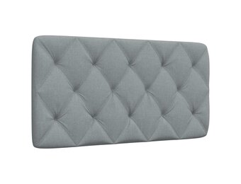 vidaXL Hoofdbordkussen 100 cm - Lichtgrijs - 62% Korting!