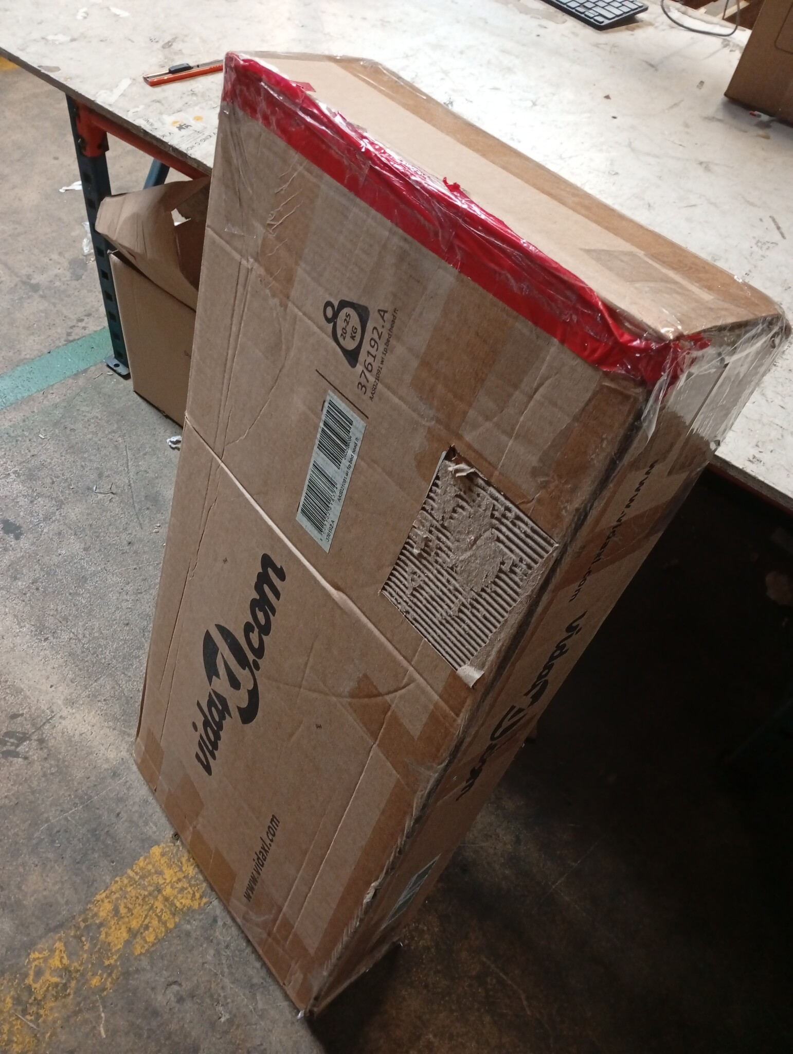 vidaXL Bedframe Metaal Wit 120x190 - 64% Korting!