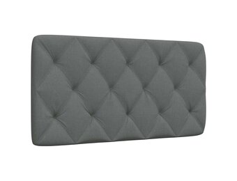 vidaXL Hoofdbordkussen 100 cm stof donkergrijs