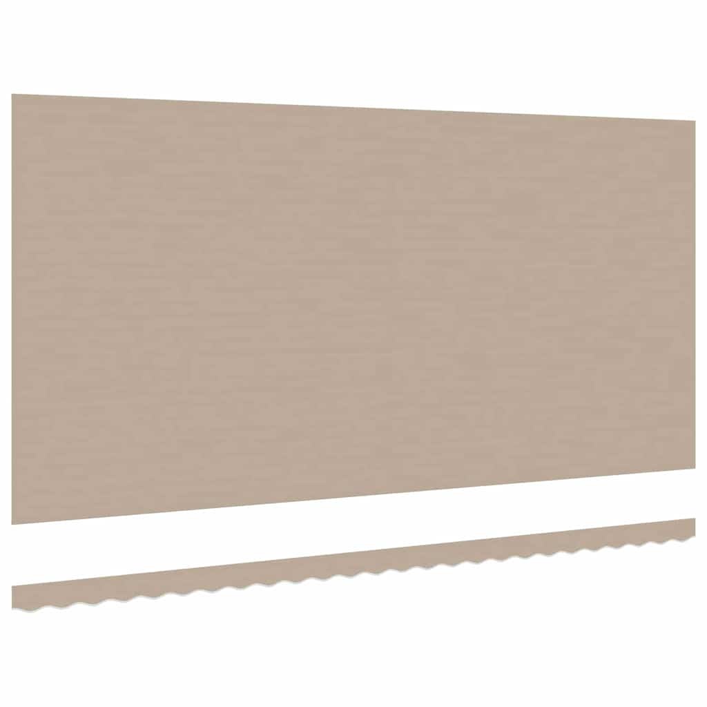 vidaXL Vervangingsdoek voor zonnescherm Beige 600 × 300 cm Canvas