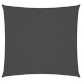 vidaXL Zonnescherm vierkant 4,5x4,5 m oxford stof antracietkleurig
