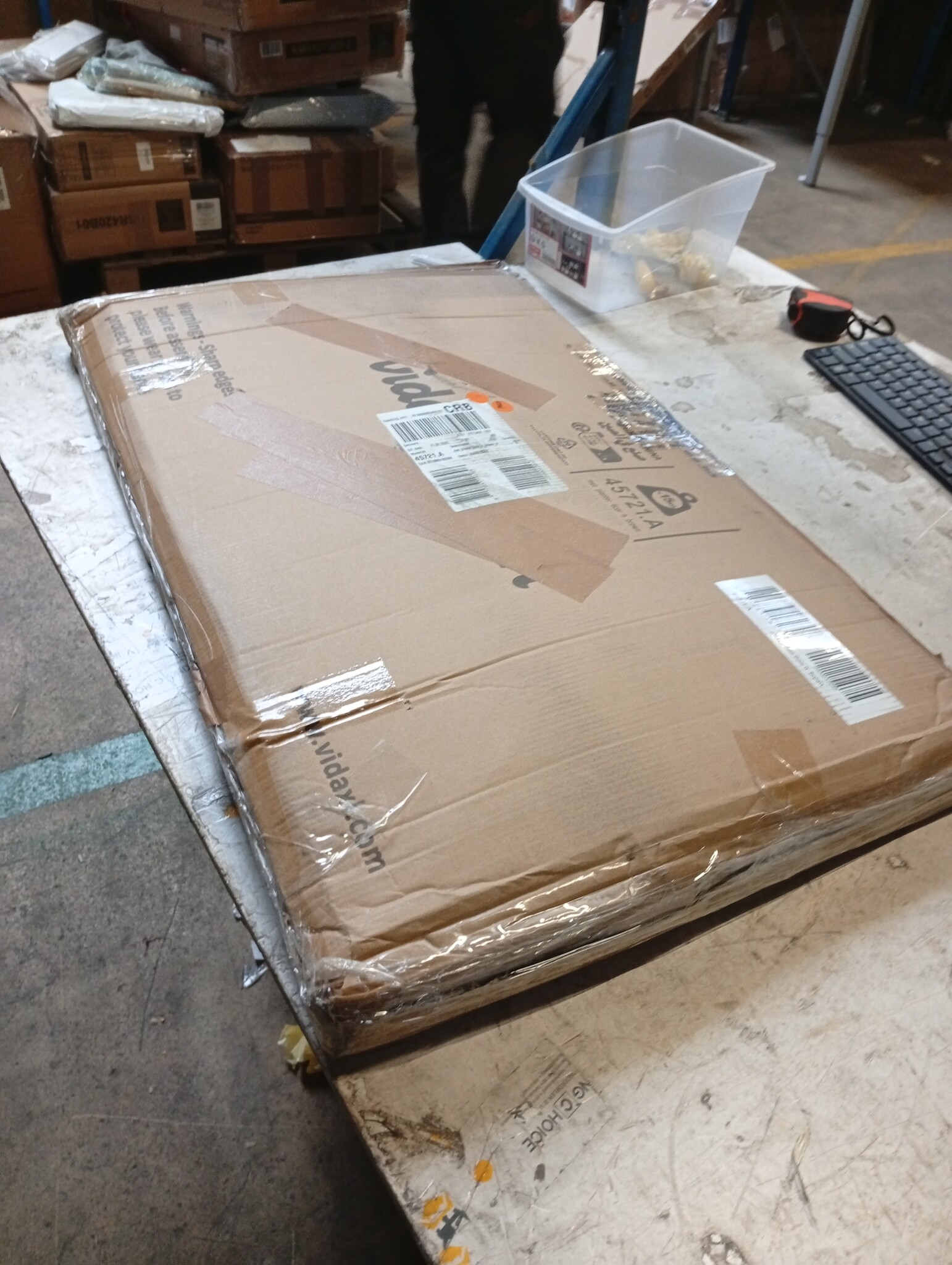 vidaXL Plantenbak verhoogd 129x129x77 cm gegalvaniseerd staal bruin