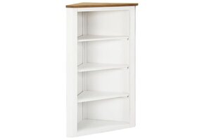 vidaXL Hoekkast 59x36x100 cm massief eikenhout