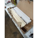 vidaXL Slaapbank uitschuifbaar massief grenenhout wit 2x(90x190) cm