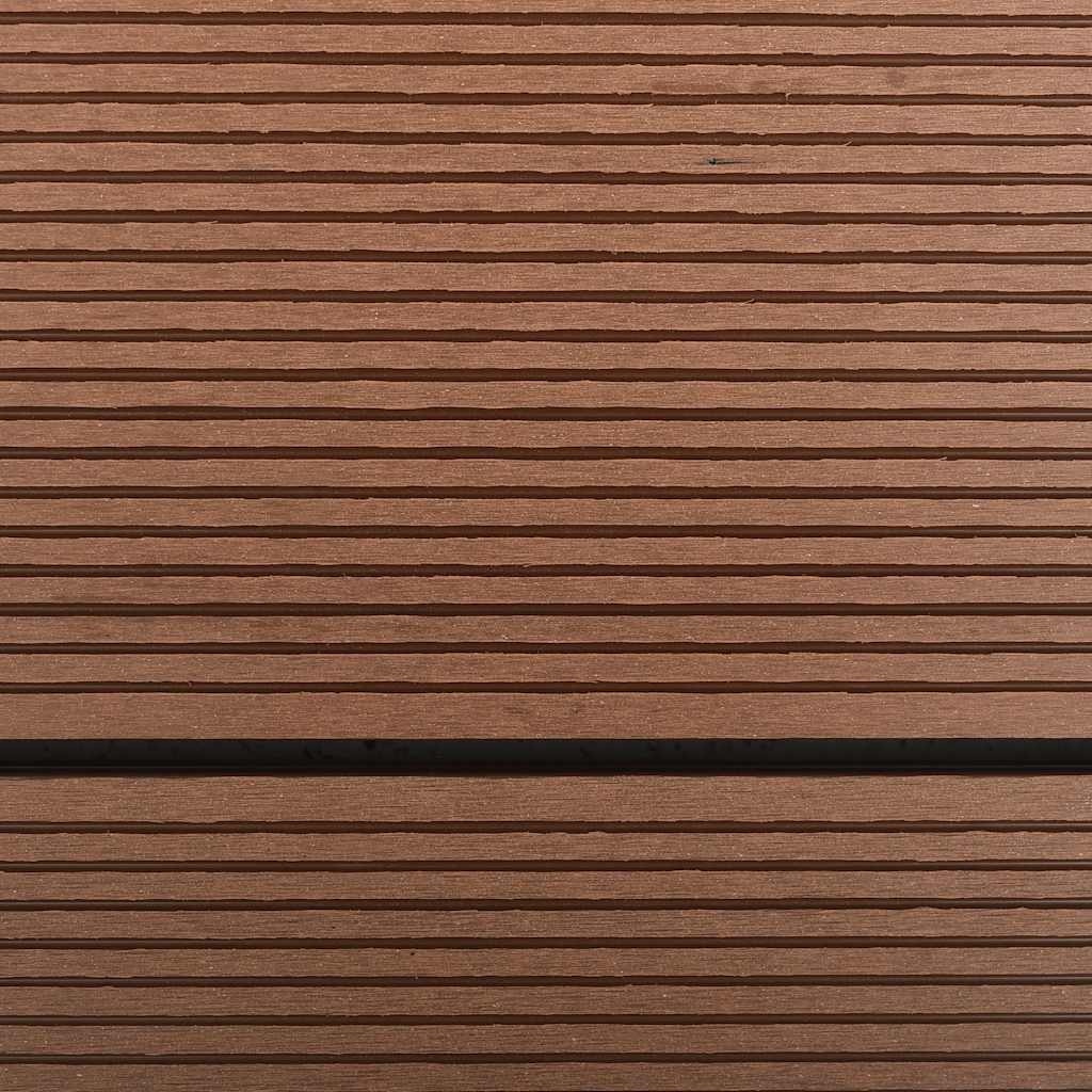 vidaXL Buitendouchebak 110x62 cm HKC roestvrij staal bruin