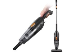Deerma DX115C Mini Stofzuiger - Zwart | -35%