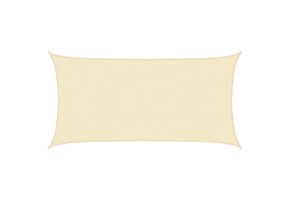 vidaXL Zonnezeil crèmekleurig 2,5x4,5m - 68% Korting!