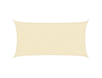 vidaXL Zonnezeil crèmekleurig 2,5x4,5m - 68% Korting!