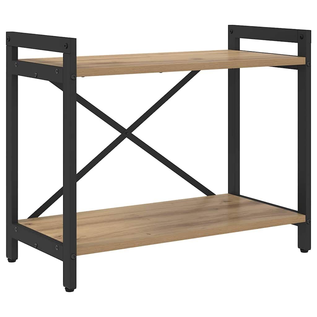 vidaXL Boekenkast Artisanaal Eiken 60x30x48.5 cm - Nu 35% Korting!