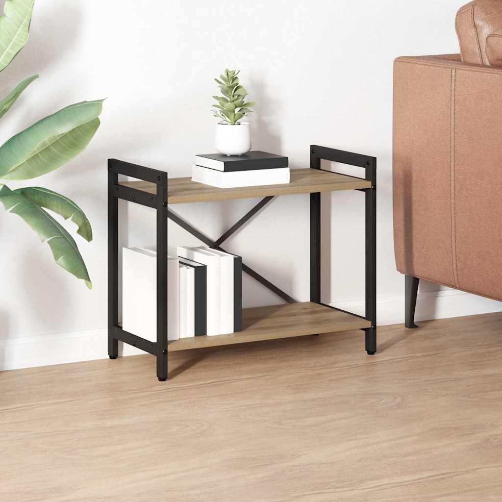 vidaXL Boekenkast Artisanaal Eiken 60x30x48.5 cm - Nu 35% Korting!