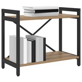vidaXL Boekenkast Artisanaal Eiken 60x30x48.5 cm - Nu 35% Korting!