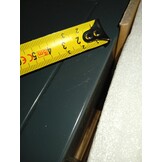 vidaXL Poort 105x155 cm | Grasontwerp Staal Antraciet | -55%