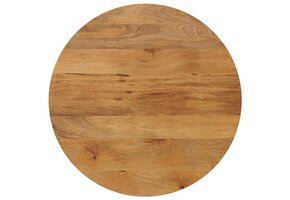 vidaXL Rond Tafelblad Mangohout 80cm - 35% Korting
