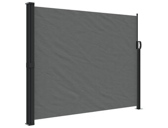 vidaXL Uittrekbaar Windscherm 160x300cm Antraciet - 70% Korting