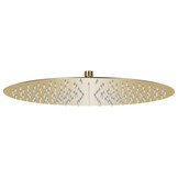 vidaXL Regendouchekop Rond 40cm RVS Goud - 35% Korting!