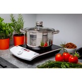 Inductie Kookplaat 1-pits Wit (35% korting!) - 2000W