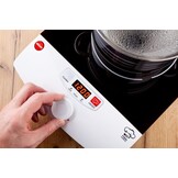 Inductie Kookplaat 1-pits Wit (35% korting!) - 2000W