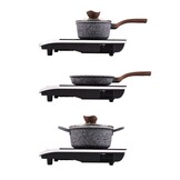 Inductie Kookplaat 1-pits Wit (35% korting!) - 2000W