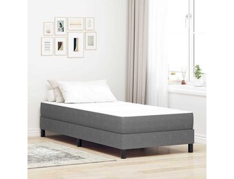 vidaXL Bedmatras Lichtgrijs 100x200cm - 35% Korting