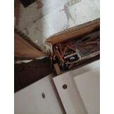 vidaXL Boekenkast/Kamerscherm Grenenhout Wit - 55% Korting