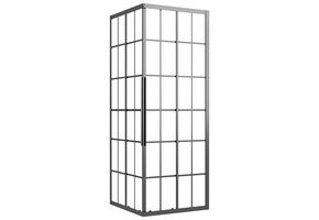 vidaXL Douchecabine 70x70x180 cm Zwart (30% Korting)