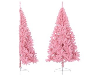 VidaXL Roze Half Kerstboom 210 cm - 35% Korting!